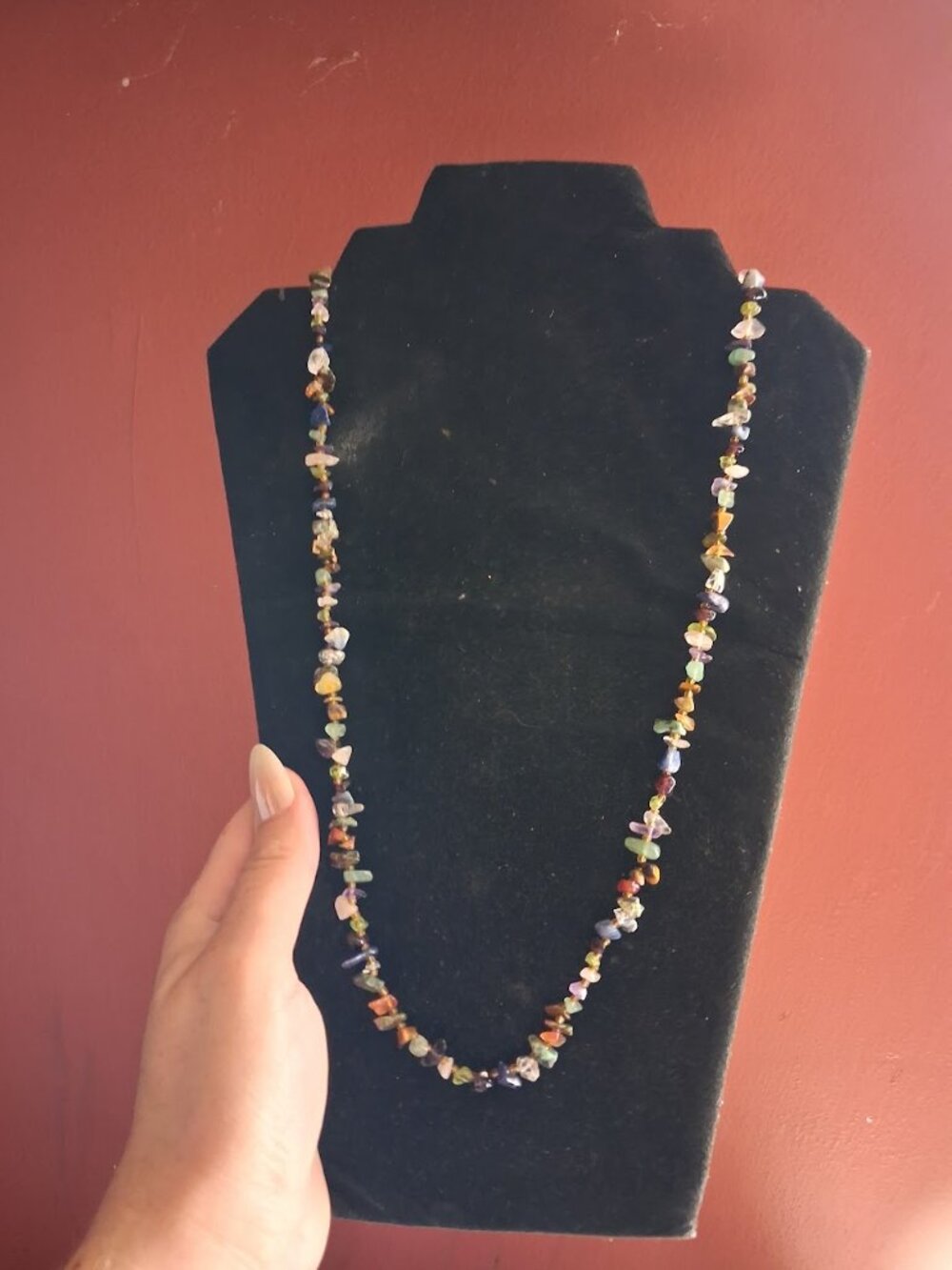 26 inch Colorful Beaded necklace